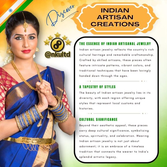 🆕️Handcrafted Artisan Indian Beaded Hoop Earrings Boho Chic Statement Jewelry - Picture 3 of 8